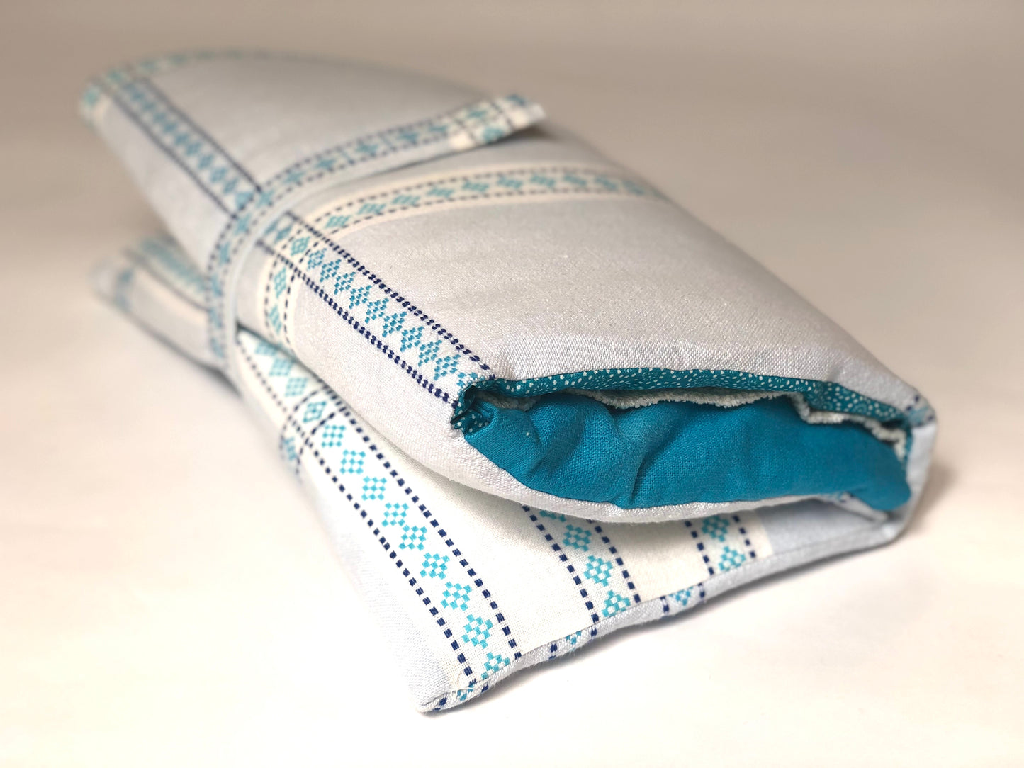 Wickelunterlage mit Taschen für unterwegs oder zu Hause, waschbar