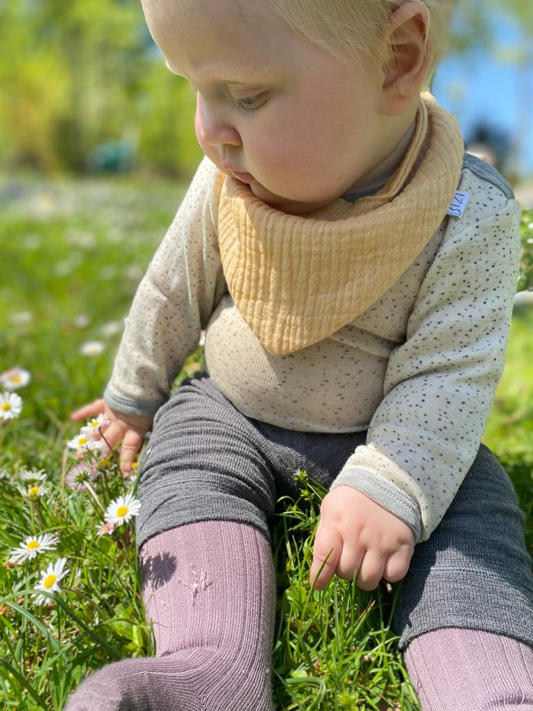 Lätzchen, Dreieckstuch aus Bio Musselin für Babys und Kleinkinder, Spucktuch, Sabberlätzchen, 26 Farben verfügbar